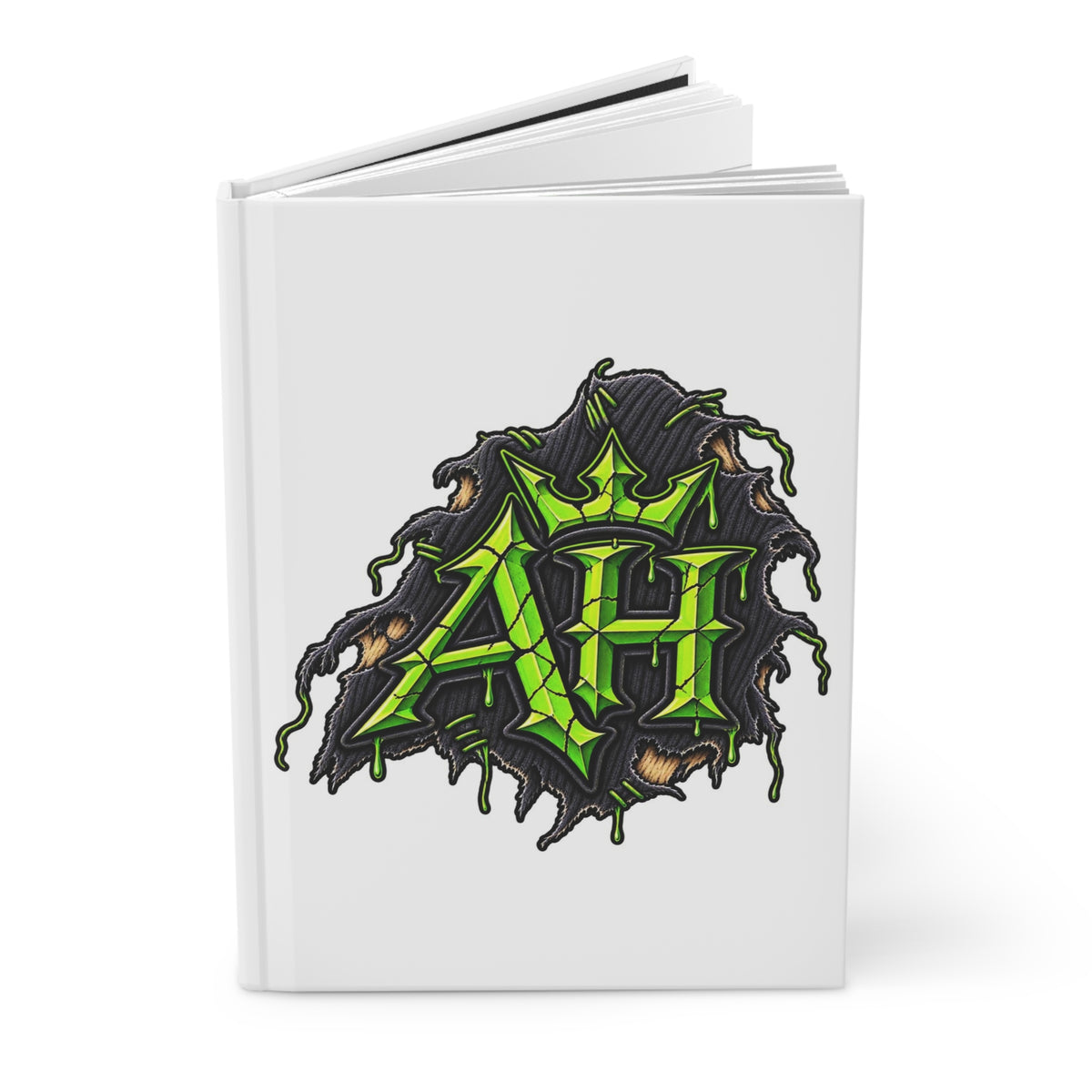Ski Skull Hardcover Journal