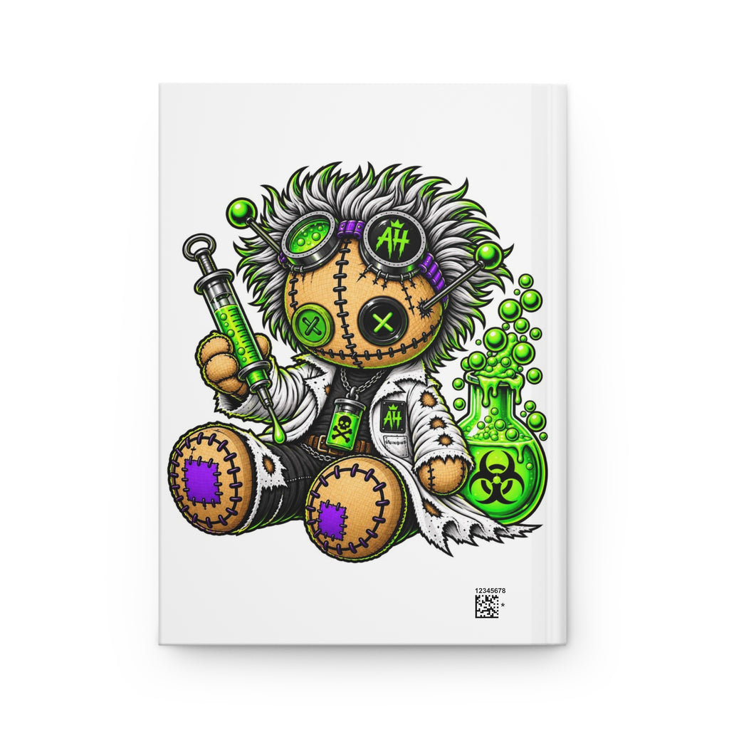 Toxic Scientist Voodoo Doll Hardcover Journal