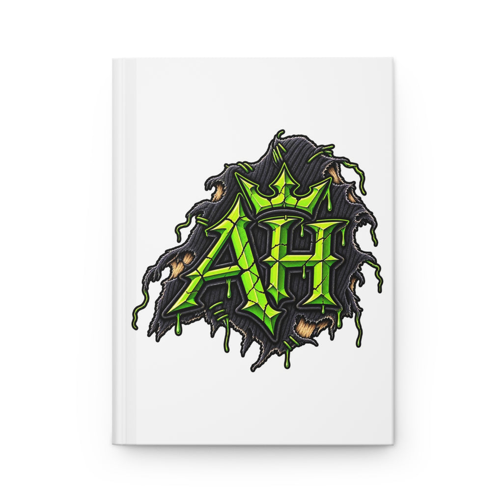 Ski Skull Hardcover Journal