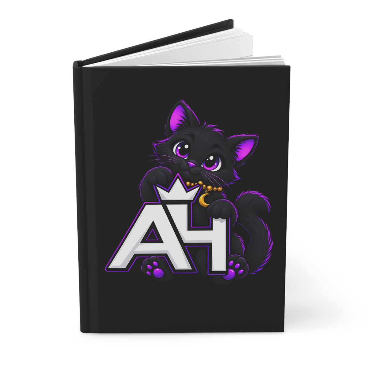 Cat Witch Hardcover Journal