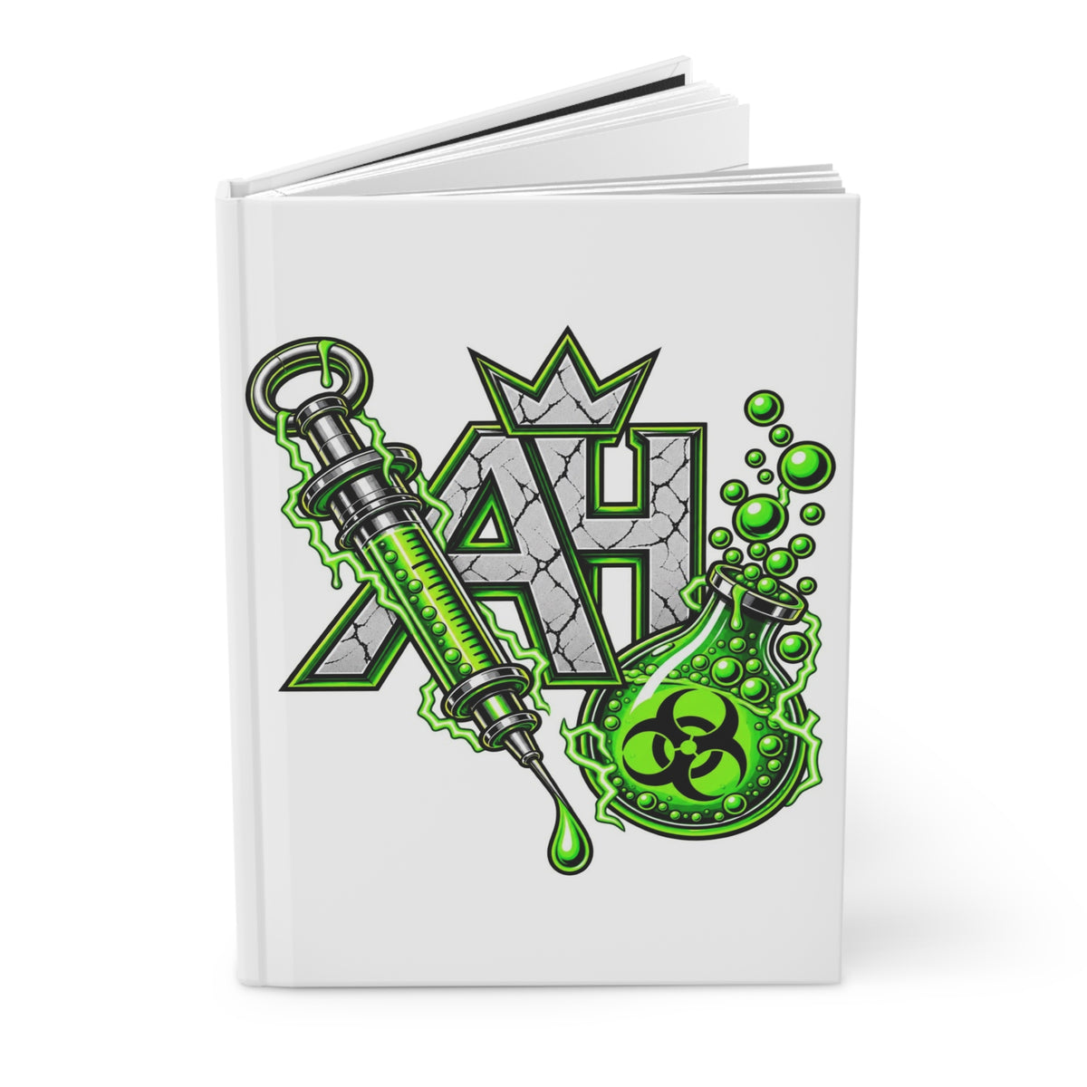 Toxic Scientist Voodoo Doll Hardcover Journal