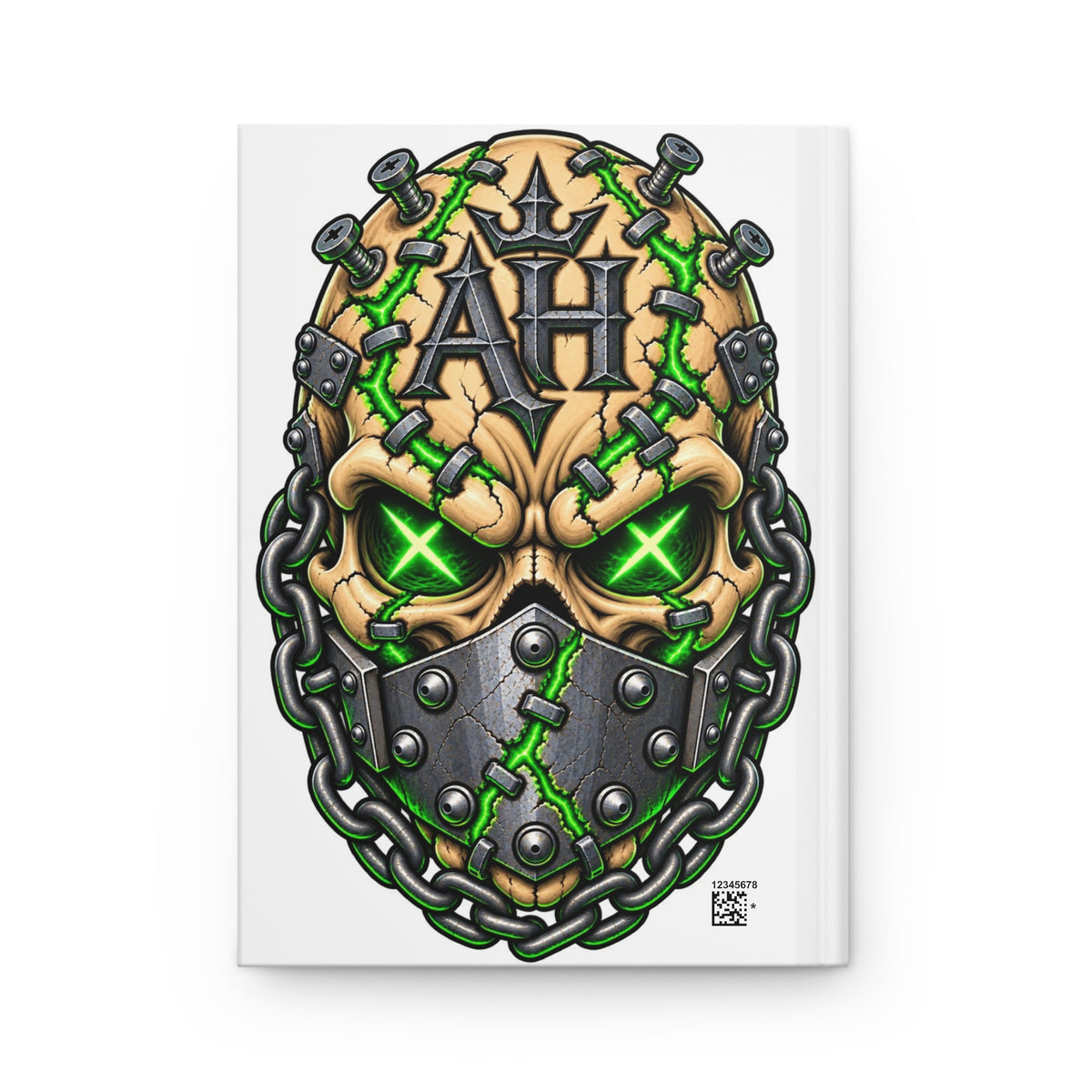 Rebuilt Skull Hardcover Journal